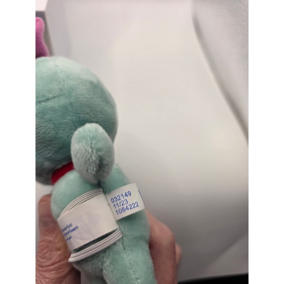 Build-A-Bear Disney Lilo & Stitch Scrump Mini Wristie Plush Mint Green 2023 /OO - Picture 5 of 5